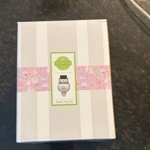 Scentsy Toasty Top Hat Warmer - Elegant White